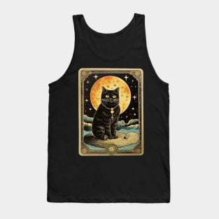 Cat Tarot Card Tank Top